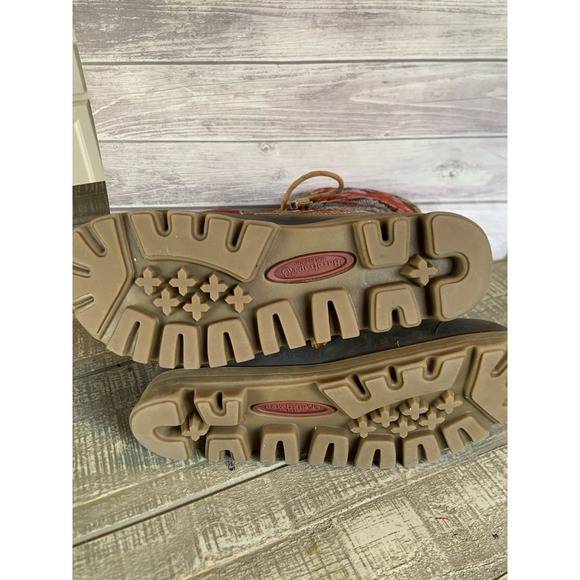 Bare Traps Women's Size 7.5 Yaegar Cold Weather Boots Faux Fur Trim Lace Up - Picture 8 of 8